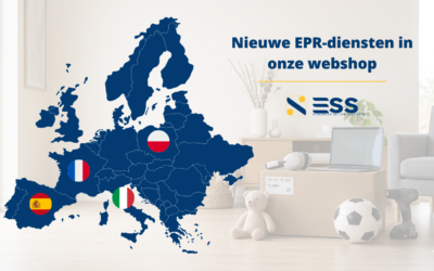 EPR-compliance in Europa: nieuwe diensten voor Spanje, Italië, Polen en Frankrijk.