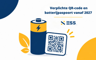 Europese Batterijverordening: QR-code en Digitaal Batterijpaspoort vanaf Februari 2027.