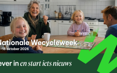 De Nationale Wecycleweek: een circulaire economie begint bij verantwoord inzamelen.